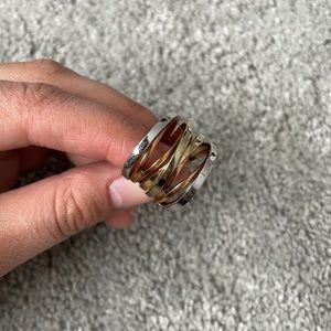 Michael Kors Tri Tone Ring